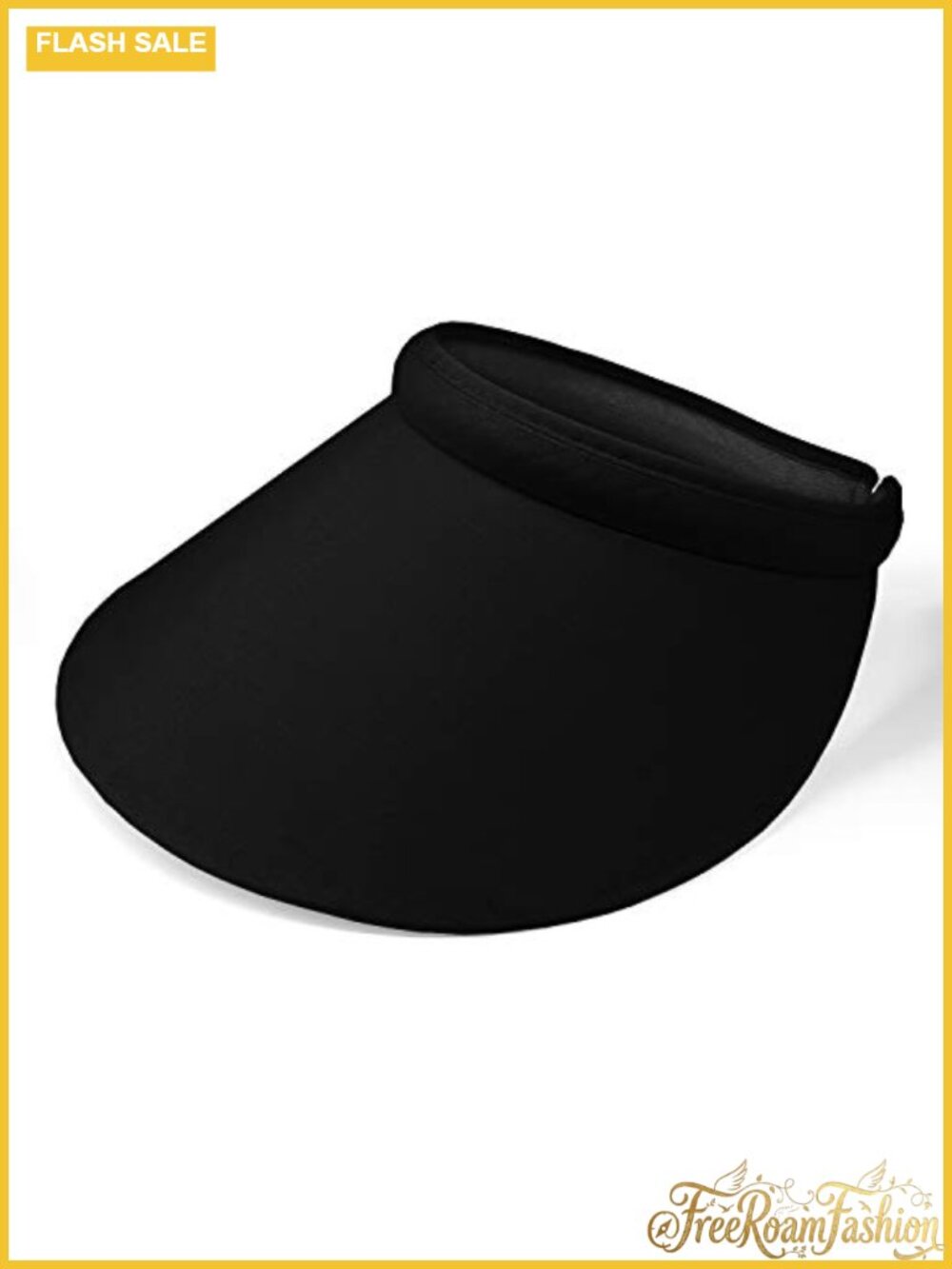 UV Protection Wide Brim Clip On Visor Sun Hat for Beach Pool Golf